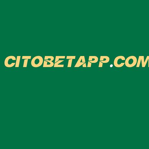 Logo da CITOBETAPP